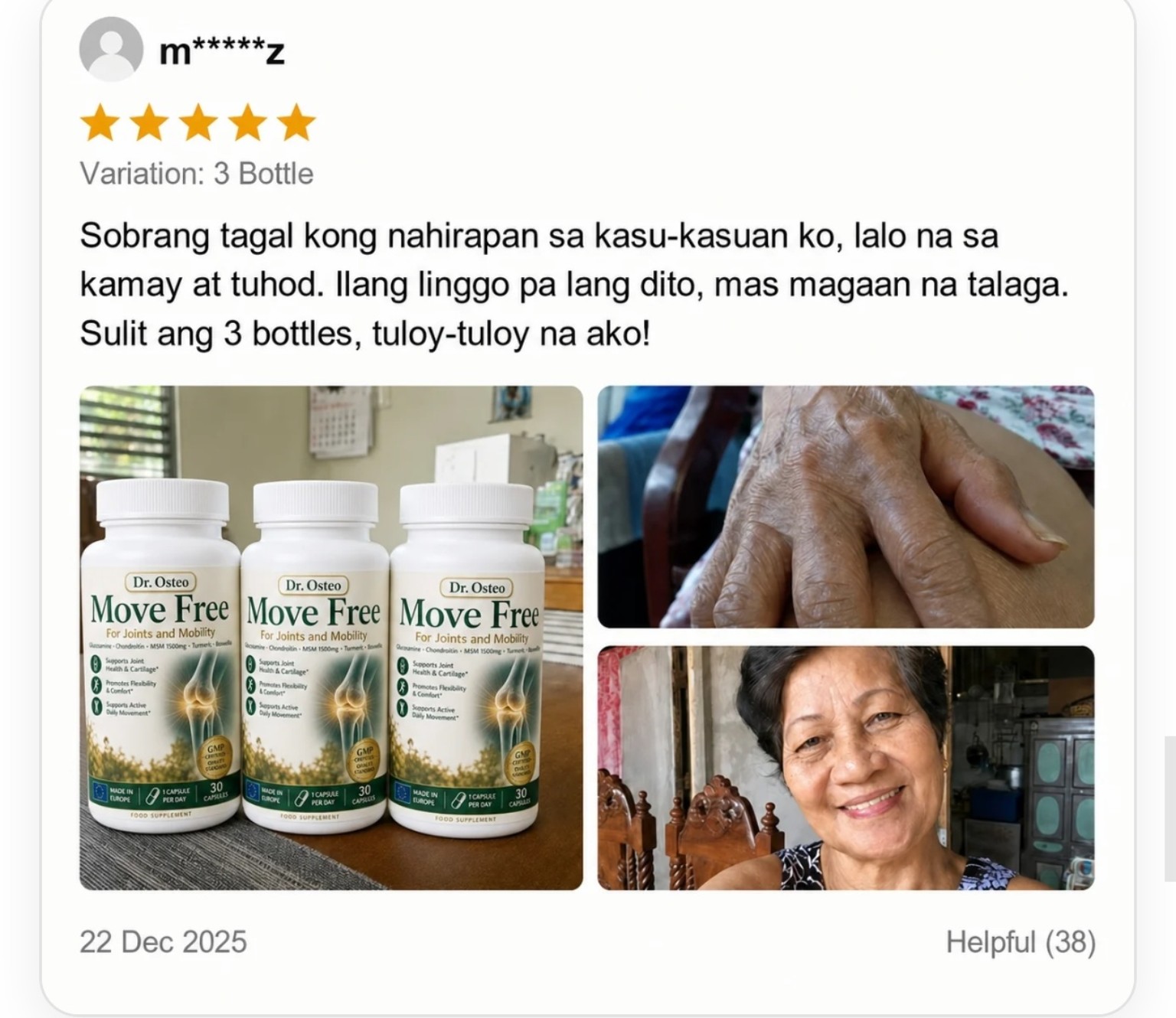Dr. Osteo product information