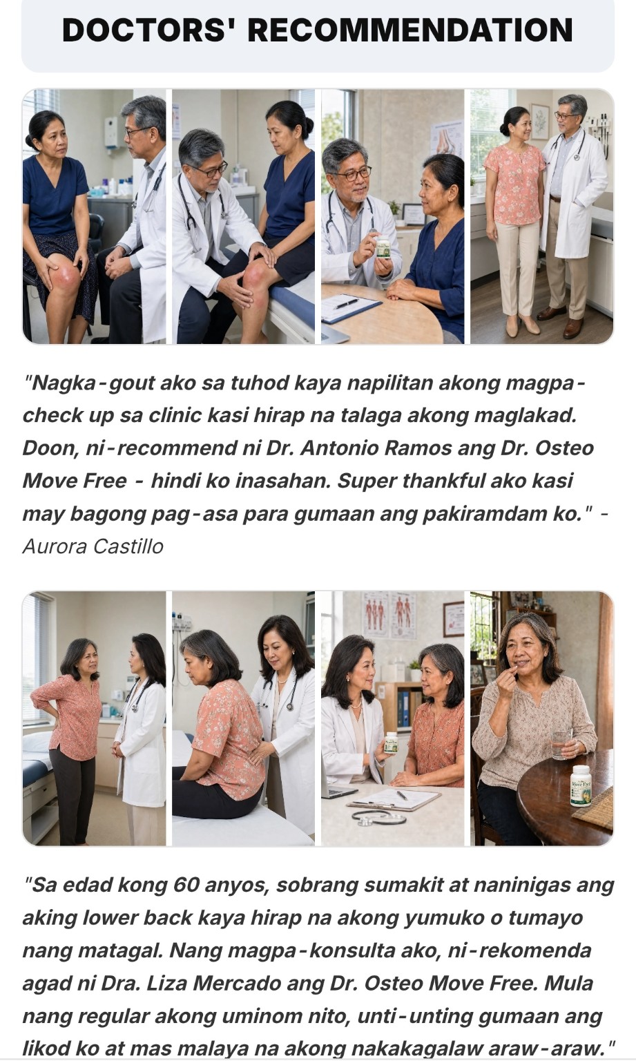 Dr. Osteo product information