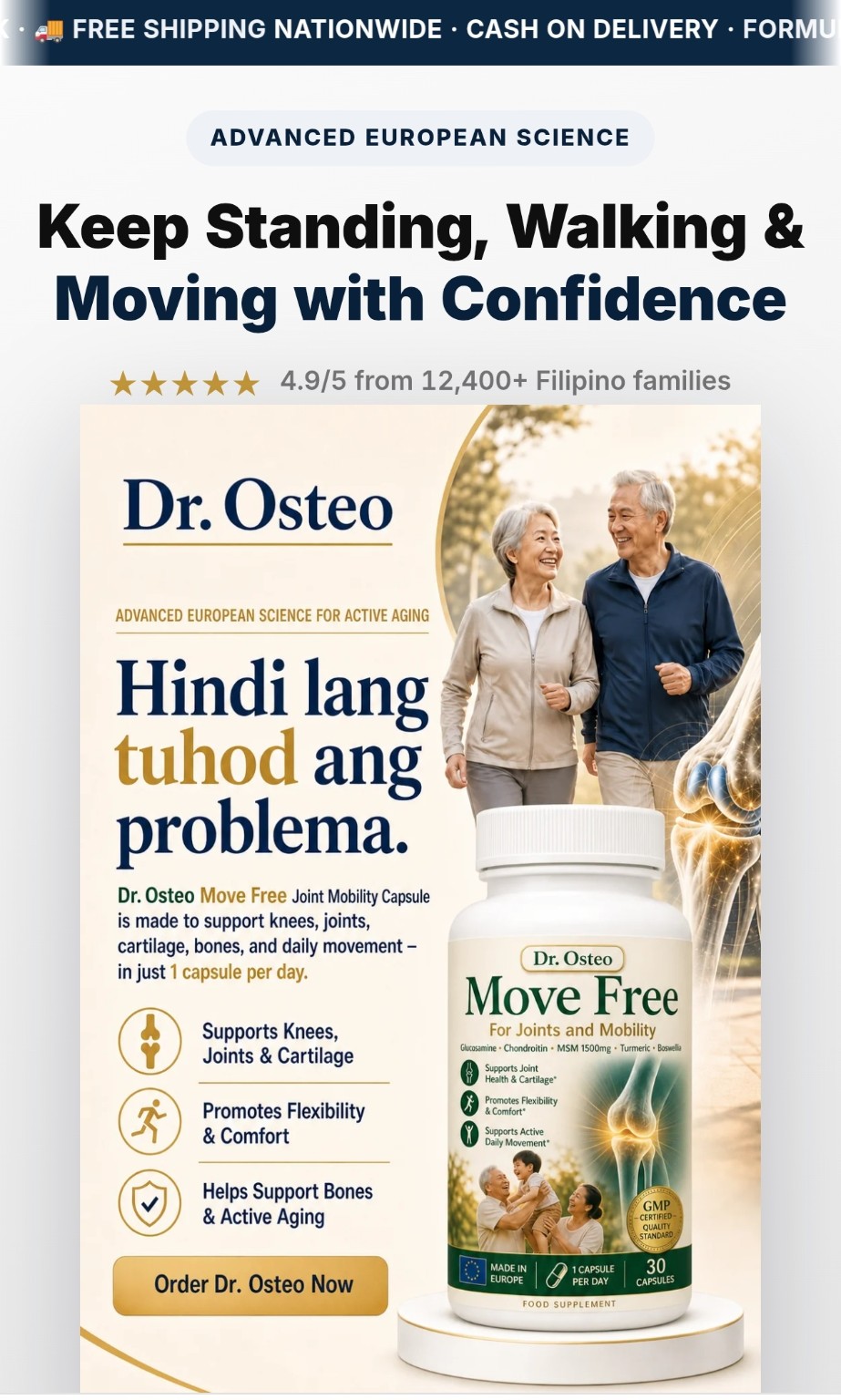 Dr. Osteo product information
