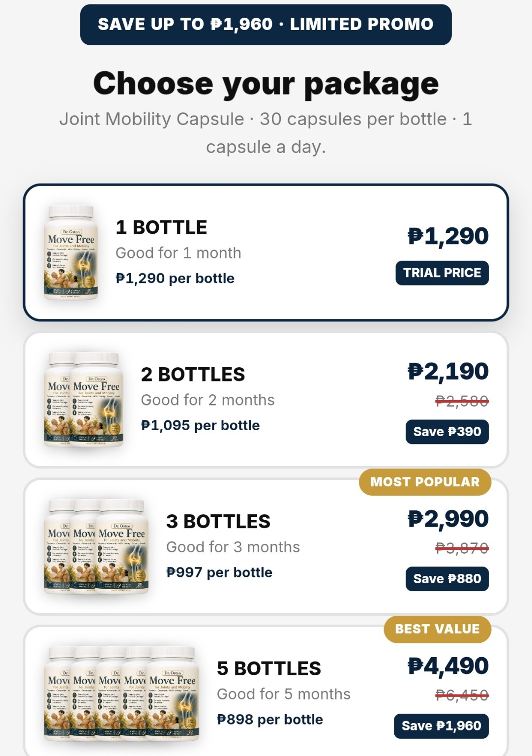 Package options